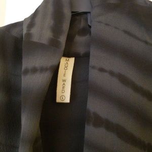 Sleeveless Green & Silk Print Maggie Ward top